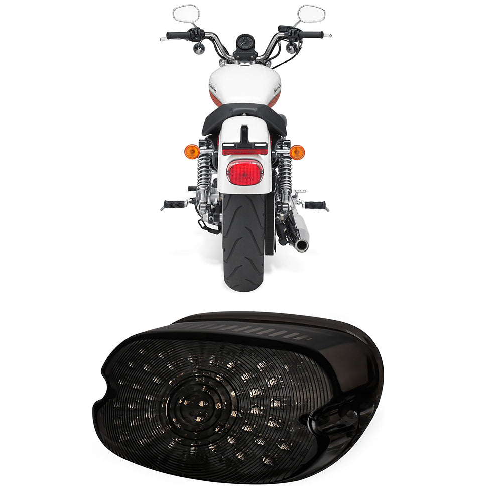 Integrated LED Tail Light for Harley Dyna/Road King/Sportster - Brake, Turn, License Plate