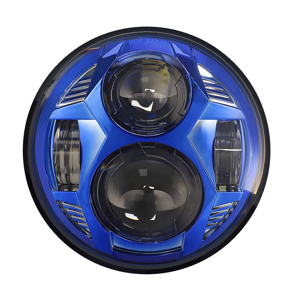 5.75 Inch Spider Series LED Motorcycle Projector Headlights for Harley