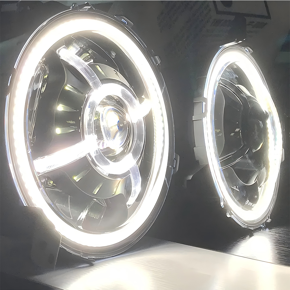 9-inch LED Headlights with DRL for 2018-2025 Jeep Wrangler JL 4xe & Gladiator (OEM Size)(2Pcs/Set)