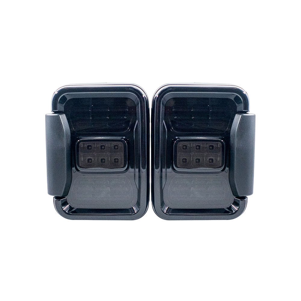 Smoked LED Tail Light Assembly for 2019-2025 Jeep Gladiator JT (Pair)