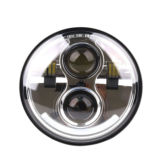 5.75" LED Headlight with Semi-Circular DRL for Harley-Davidson