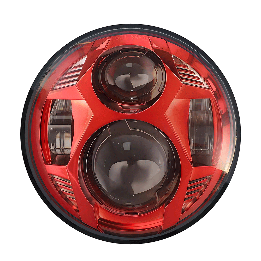 5.75 Inch Spider Series LED Motorcycle Projector Headlights for Harley