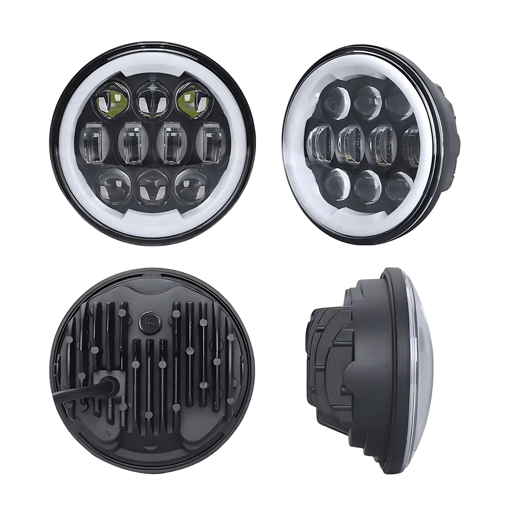 5.75 inch RGB LED Headlight for Harley Davidson