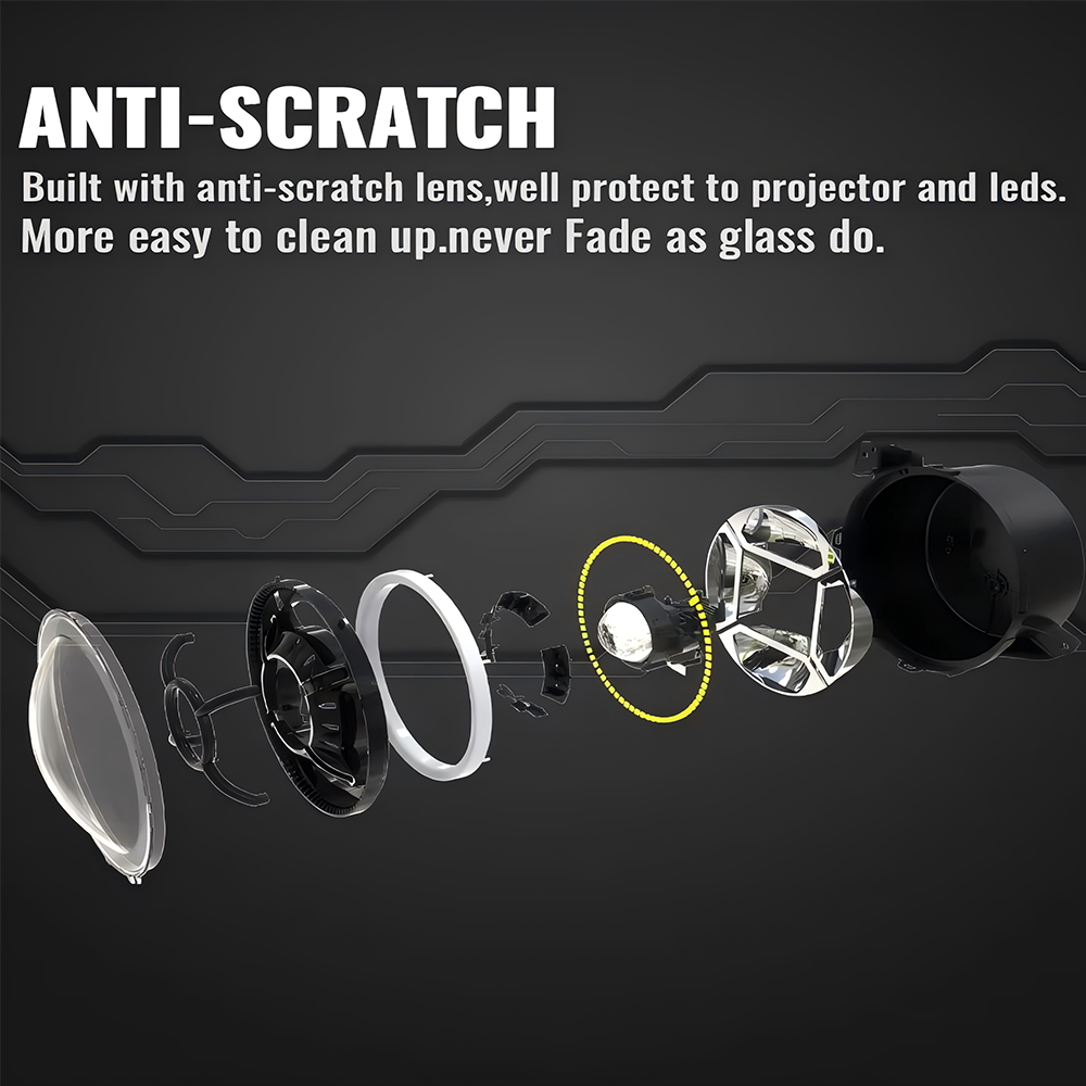 9-inch LED Headlights with DRL for 2018-2025 Jeep Wrangler JL 4xe & Gladiator (OEM Size)(2Pcs/Set)