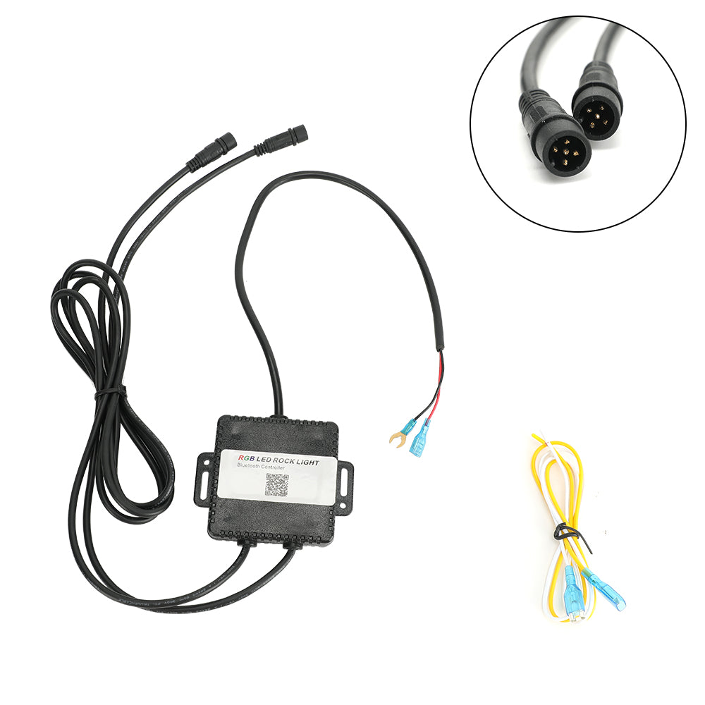 9" RGB Halo LED Headlights for "18-"25 Jeep Wrangler JL 4xe & Jeep Gladiator JT (2Pcs/Set)