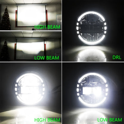 5.75"80W King Kong LED Headlight w/ DRL for Harley Davidson