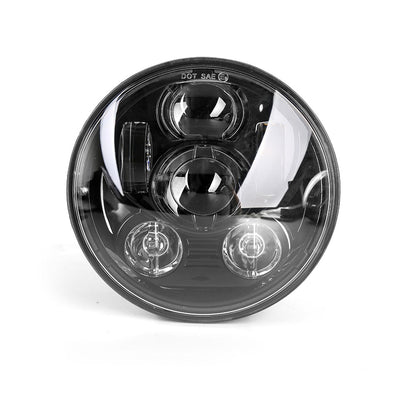 5-Bead 5.75" 60W LED Headlight for Harley Motorcycles