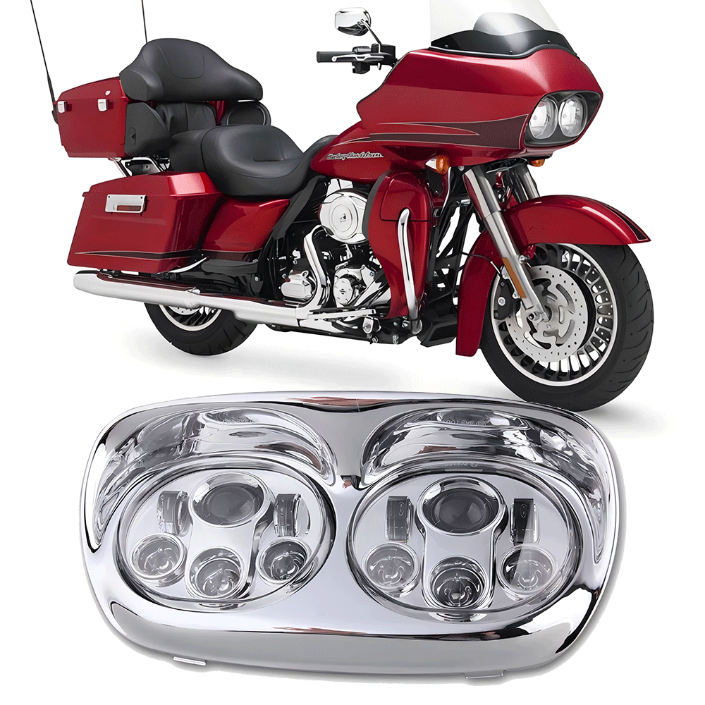 '98-'13 Harley Road Glide 90W 5.75 inch LED Headlight