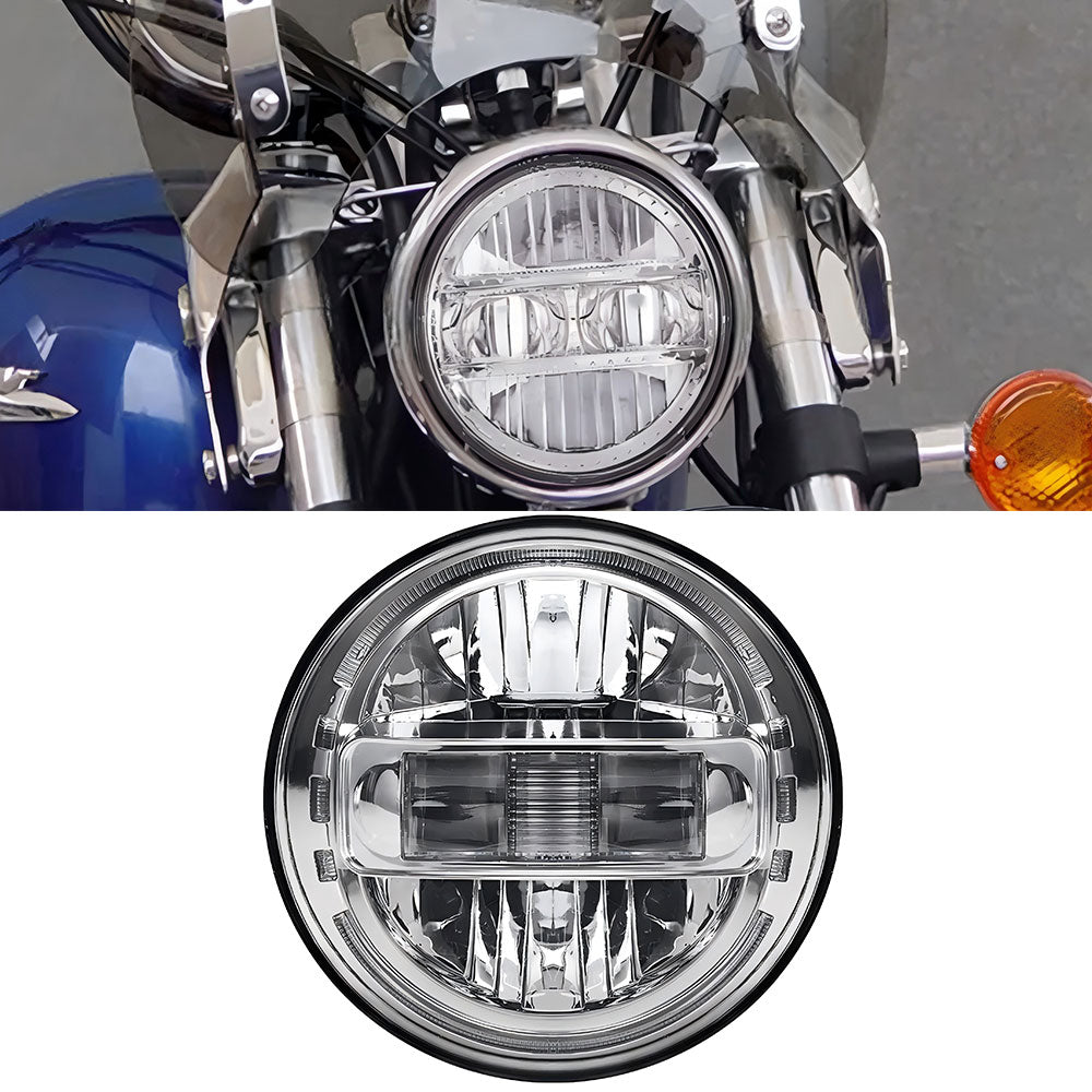 5.75"80W King Kong LED Headlight w/ DRL for Harley Davidson