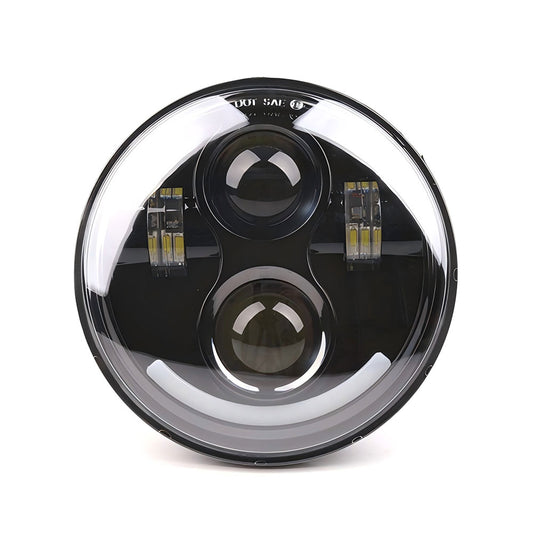 5.75" LED Headlight with Semi-Circular DRL for Harley-Davidson