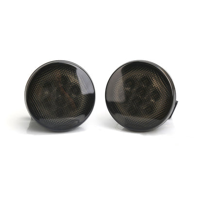LED Front Turn Signal Lights for 2007-2018 Jeep Wrangler JK JKU