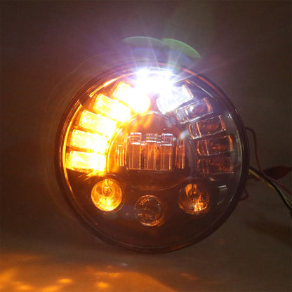 5.75" Multifunction LED Headlight with DRL & Turn Signals for Harley-Davidson