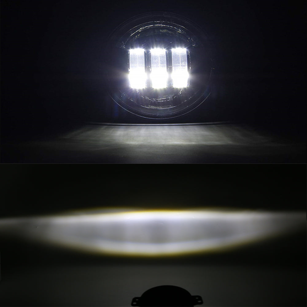 7" LED Headlight & 4.5" Auxiliary Light Combo for Harley Davidson