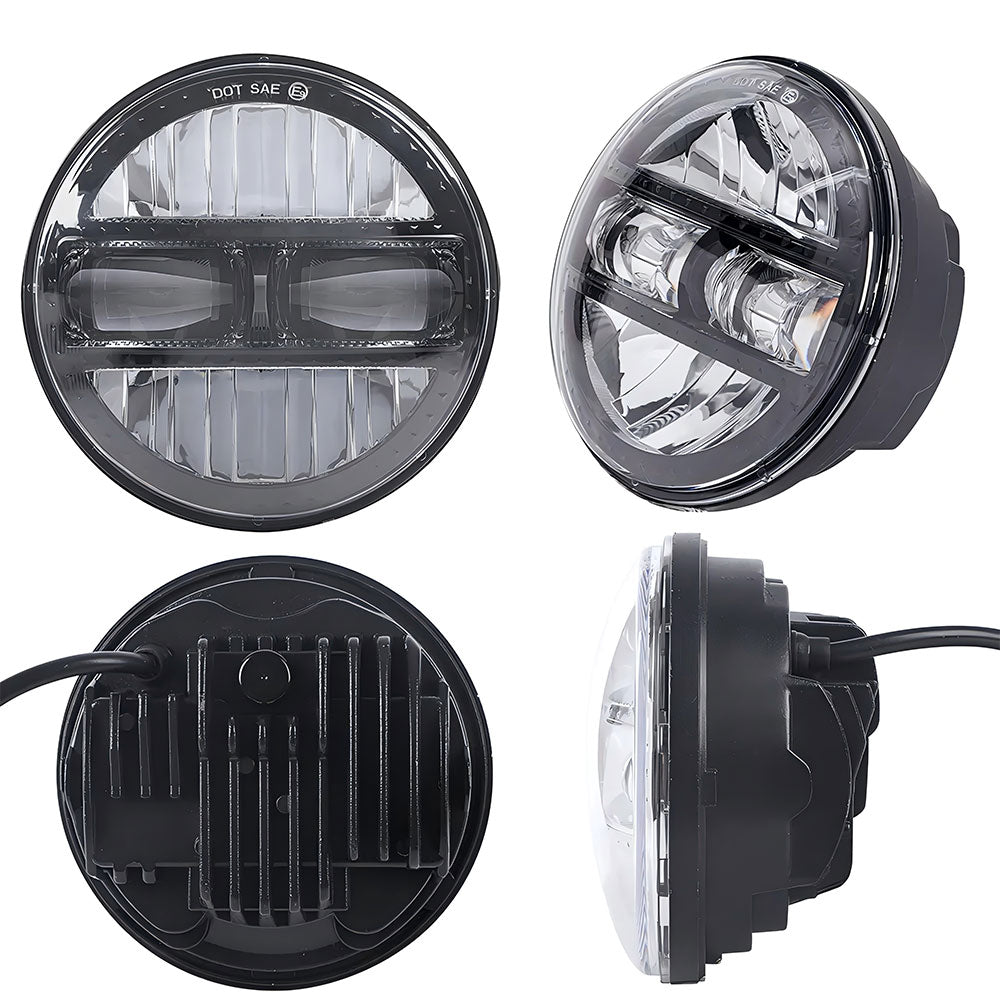 5.75"80W King Kong LED Headlight w/ DRL for Harley Davidson