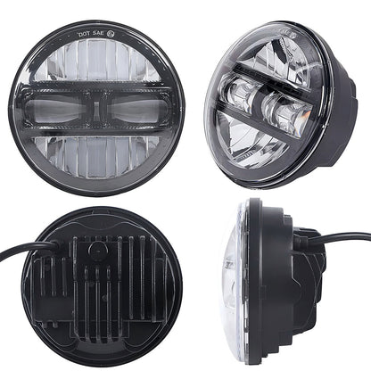 5.75"80W King Kong LED Headlight w/ DRL for Harley Davidson